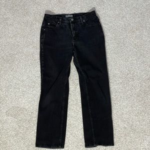 Riders by Lee Black Jeans Size 12p
